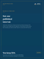 The editorial rule the kit obeys — not one published interval; tolerances and service intervals belong to the maker of your engine