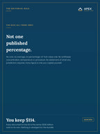 The editorial rule the kit obeys — not one published percentage; no cost, no average and no percentage-of-hull-value rule