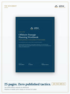 Offshore Passage Planning Workbook PDF cover — Apex Marine Labs 2026 Edition, 25 pages, A4 and US Letter included